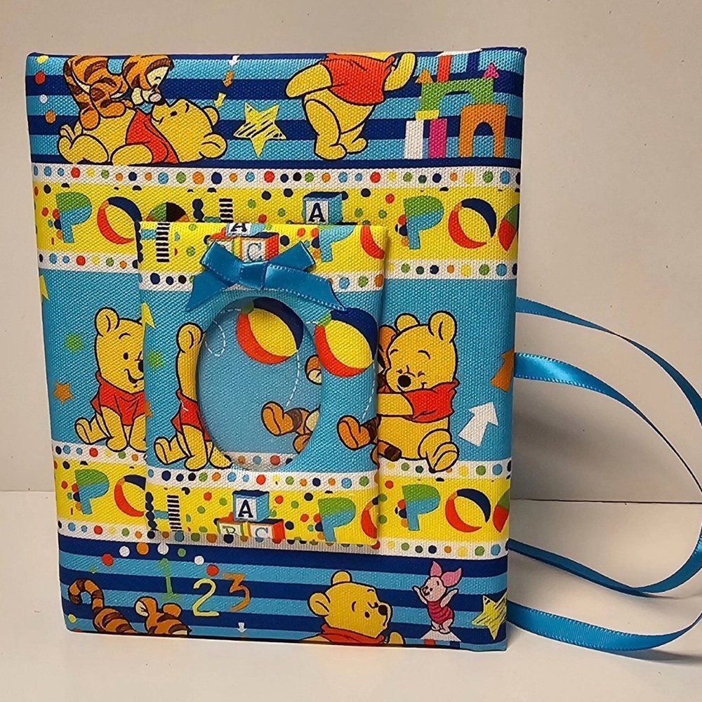 Winnie the Pooh Fabric Baby album 90s Style